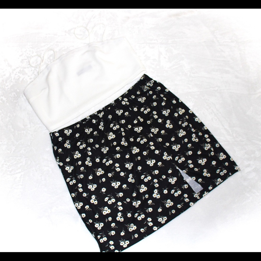 Shein Floral Skirt